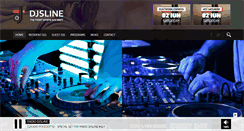 Desktop Screenshot of djsline.com